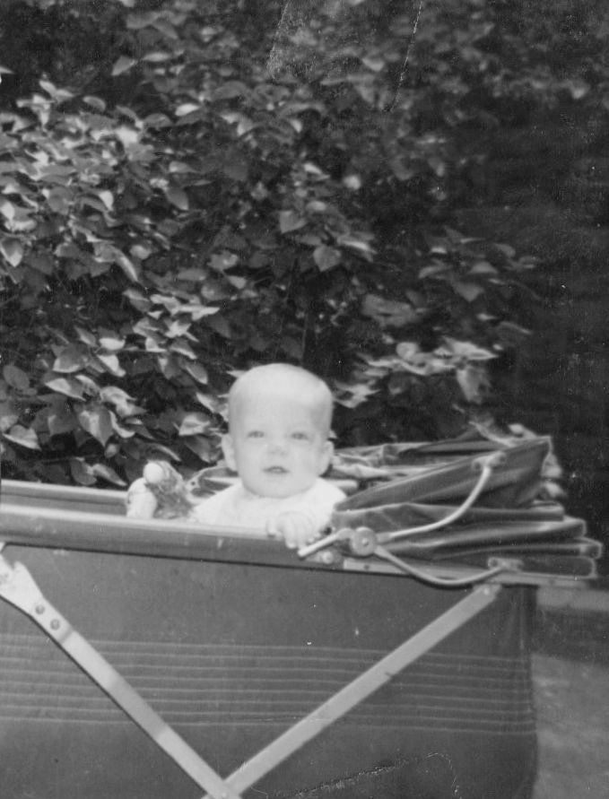 Standing in the Pram