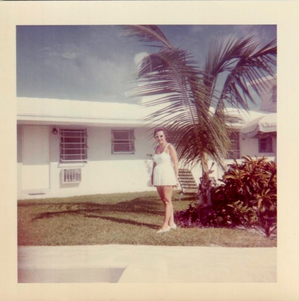 Palm and Poolside, Florida