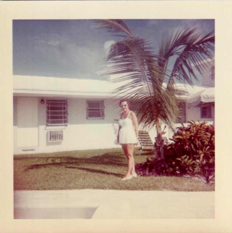 Palm and Poolside, Florida