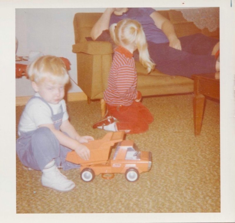 Christmas Tonka Truck