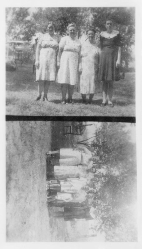 Viola, Flora, Grandma, Bill & Dorothy