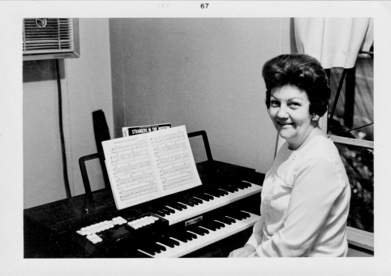 Sue Willingham Gray at the Organ