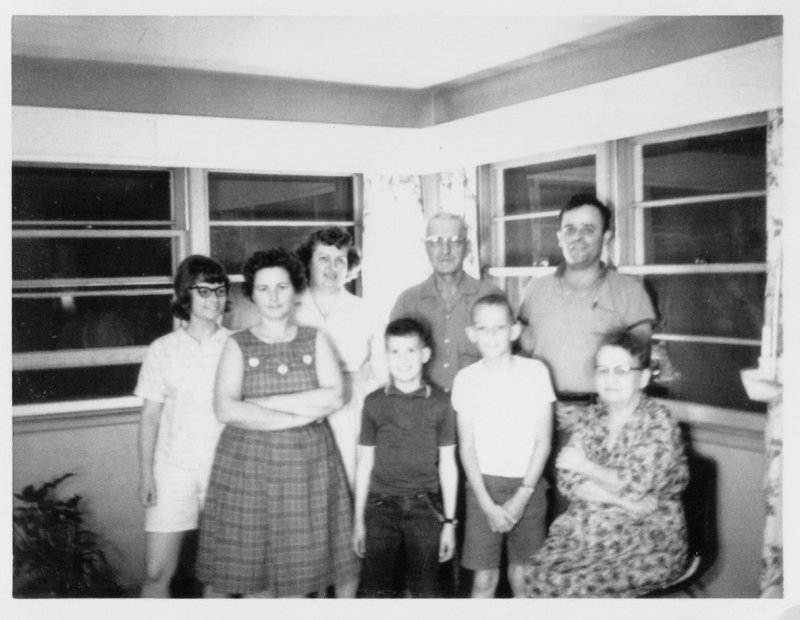 Three Generations in the Sunroom