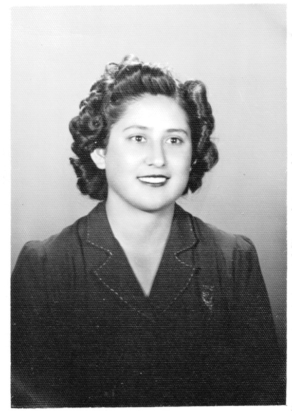 Studio Portrait of a Young Woman