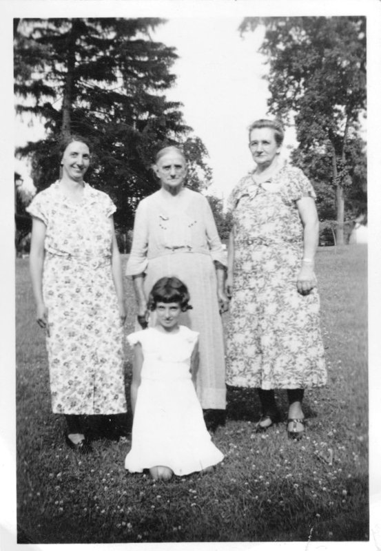 Three Women and a Girl