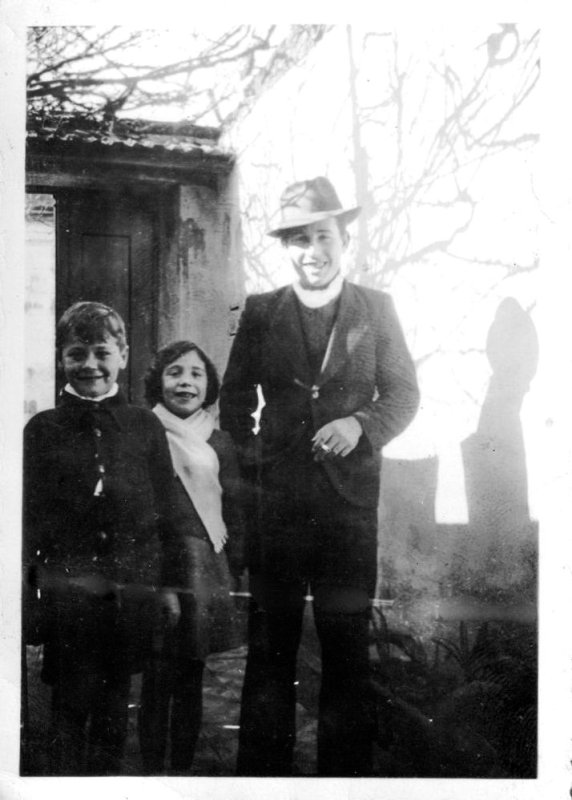 Three Children in the Sun