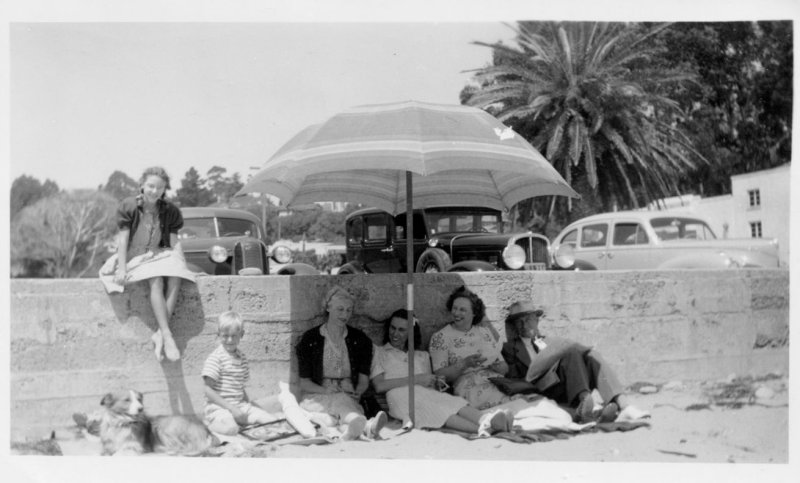 Under the Beach Umbrella