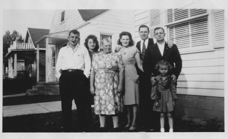 Seven in the Side Yard