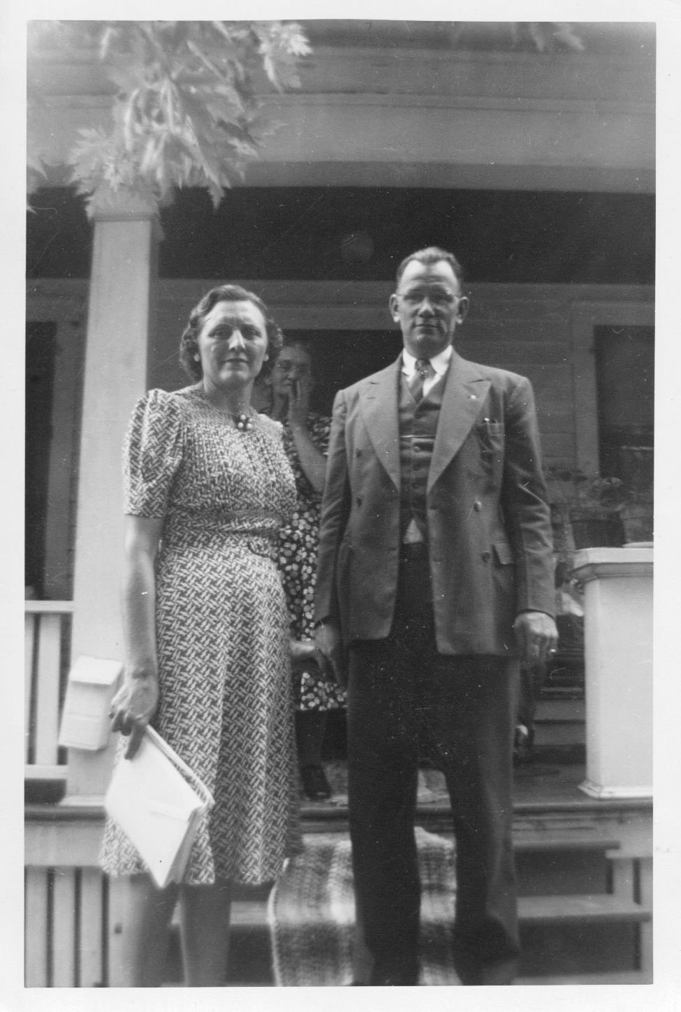 On the Porch Steps
