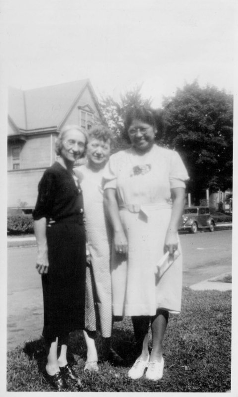 Three on the Lawn